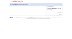 Desktop Screenshot of lentera.com